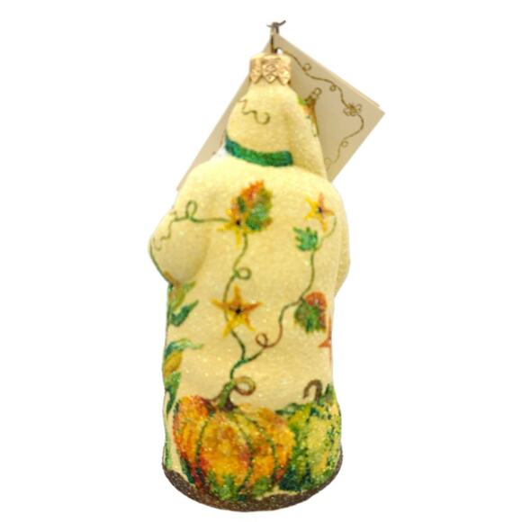 Patricia Breen Sowing Time Gourds Pumpkin Fall Santa Claus Christmas Ornament - Picture 5 of 7